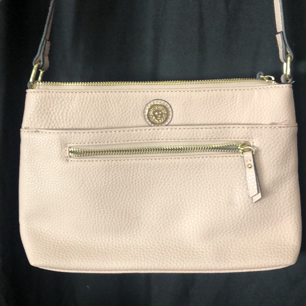 Anne Klein crossbody or shoulder purse pink - Picture 2 of 15
